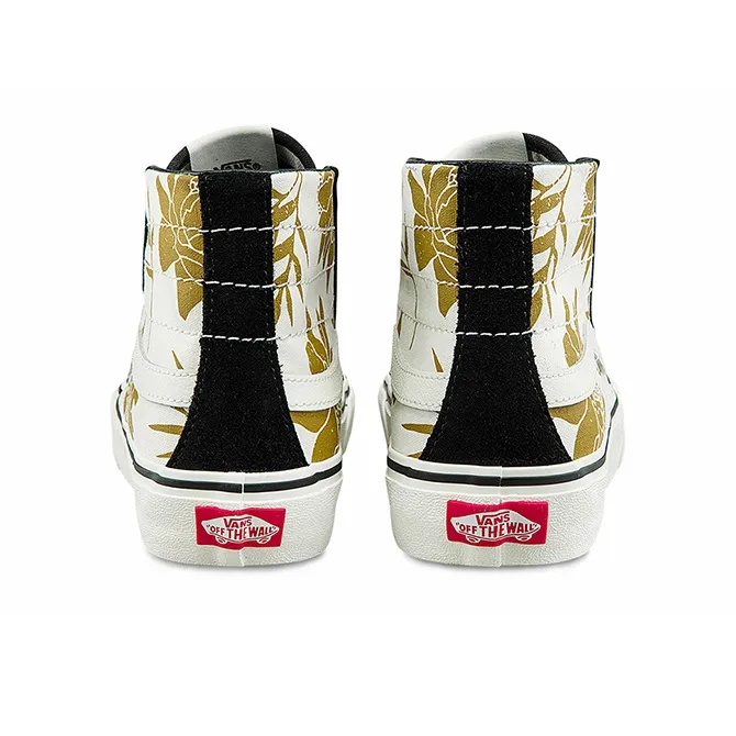 Vans SK8 Hi Shoes Black/White-4
