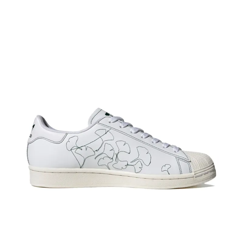 Superstar Adidas Originals Pure 'Embroidered Katakana Chalk White'-1