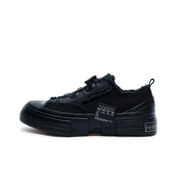 Yohji Yamamoto x VESSEL Yohji Yamamoto Low Top Skateboard Shoes Unisex Black