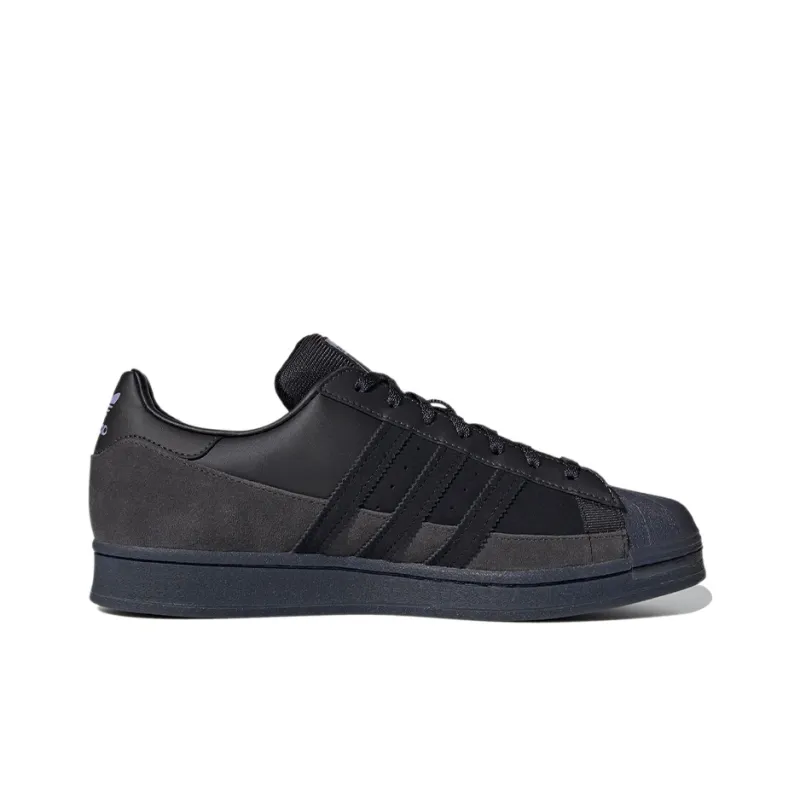 Adidas Superstar Smooth Leather And Suede-1