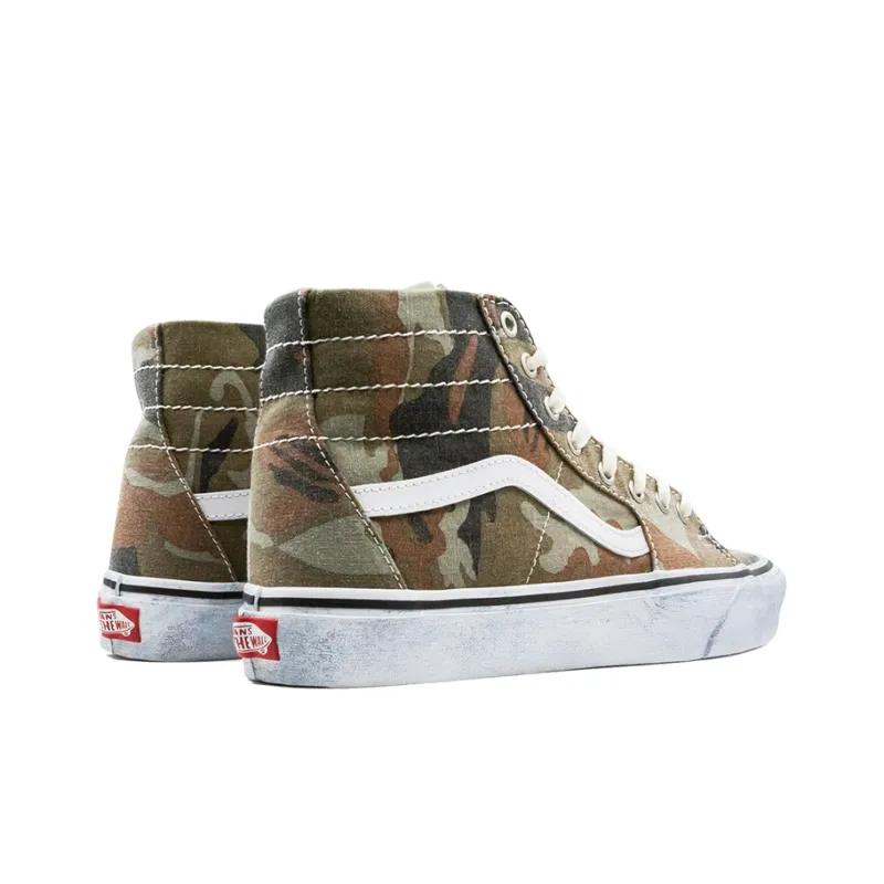 Vans Sk8 HI Tapered 'Washed Camo'-3