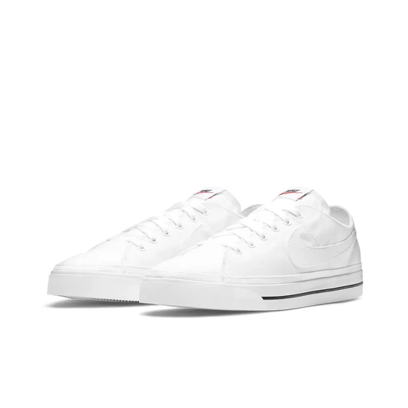 Nike Court Legacy Canvas White Black-2