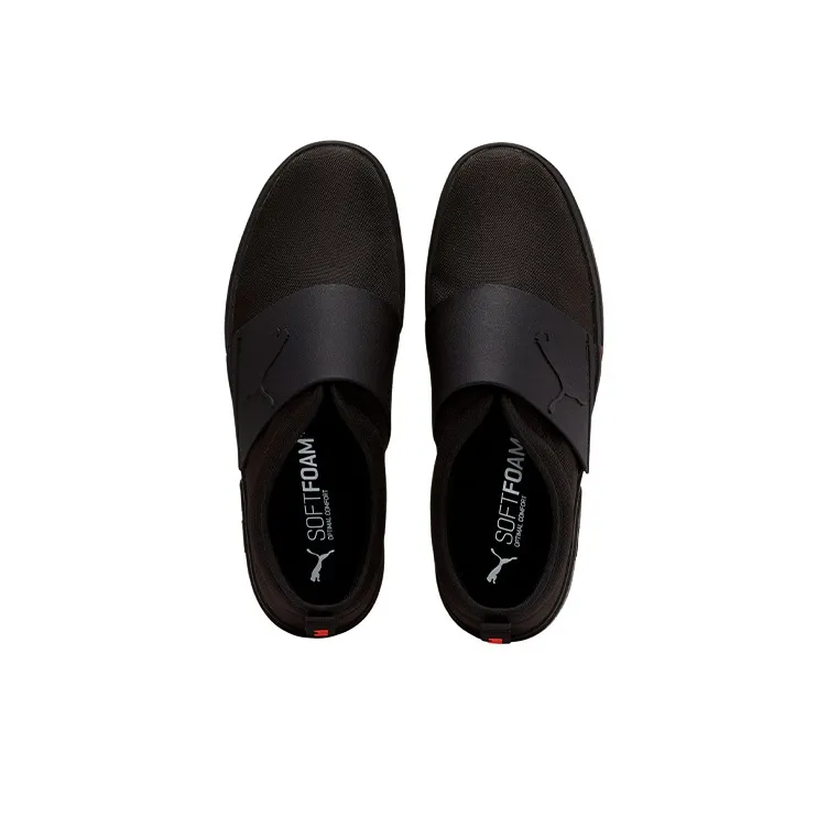 PUMA El Rey Ii Slip On 'Black Risk Red'-2