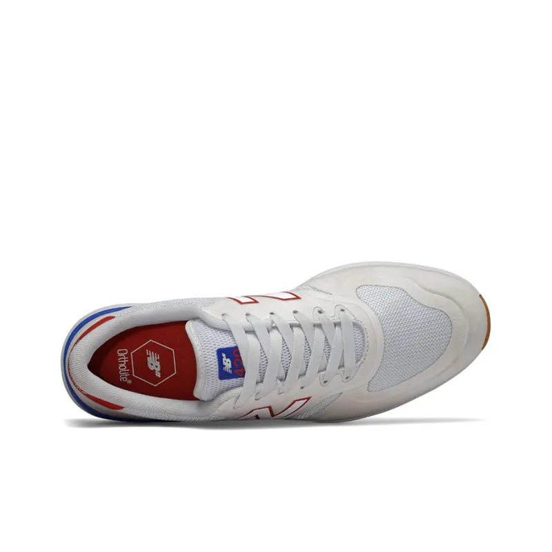 New Balance Numeric 420 White/Blue/Red-2
