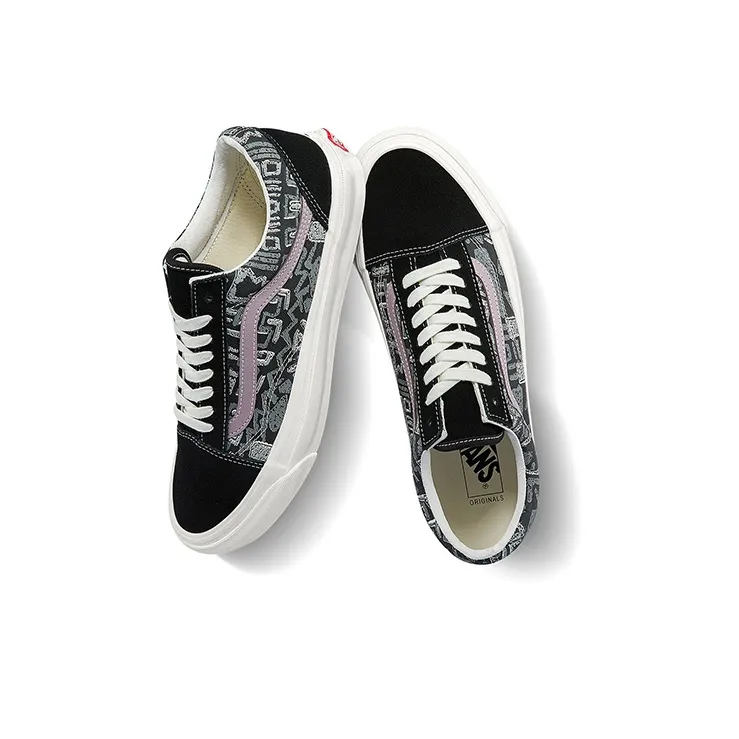 Vans Og Old Skool Lx 'Aztec Black Purple'-3