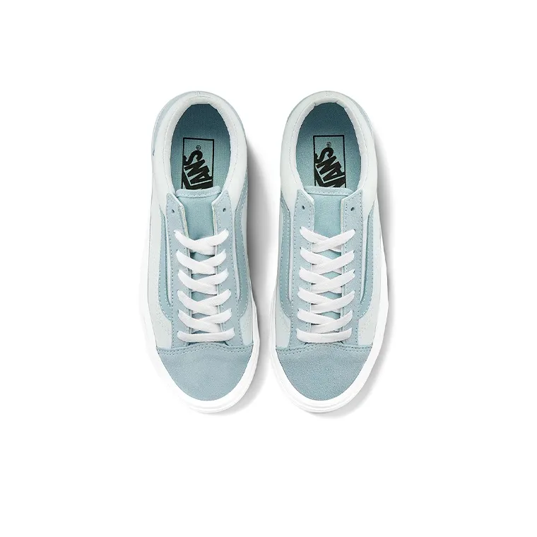Vans Style 36 Splicing Contrasting Colors Low Tops Casual Skateboarding Shoes Blue Unisex-2