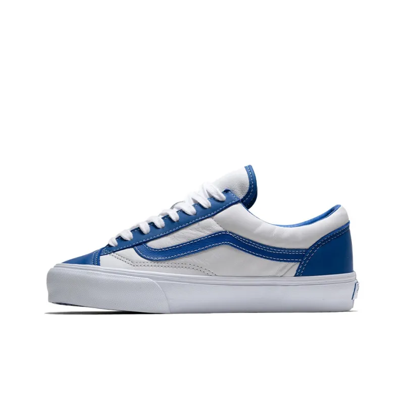 Vans Style 36 Vlt Lx White Nautical Blue-0