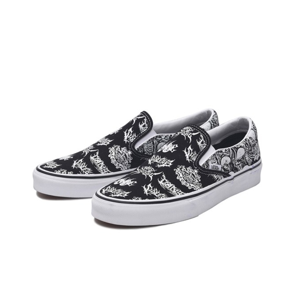 Vans slip on bones deals