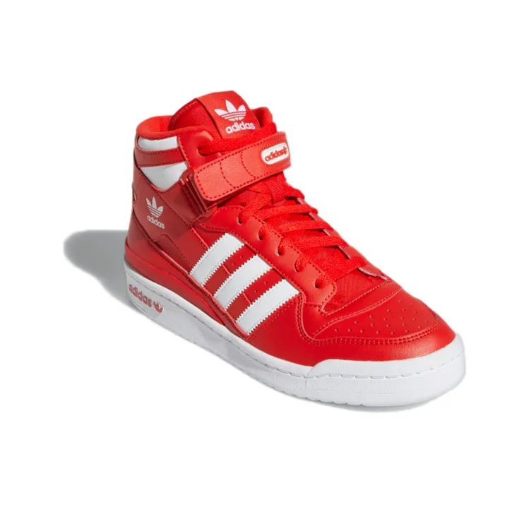 Forum Adidas Originals Mid 'Red'-2
