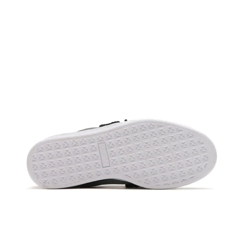 PUMA Basket Heart 'Black Silver Glitter' Women's-4