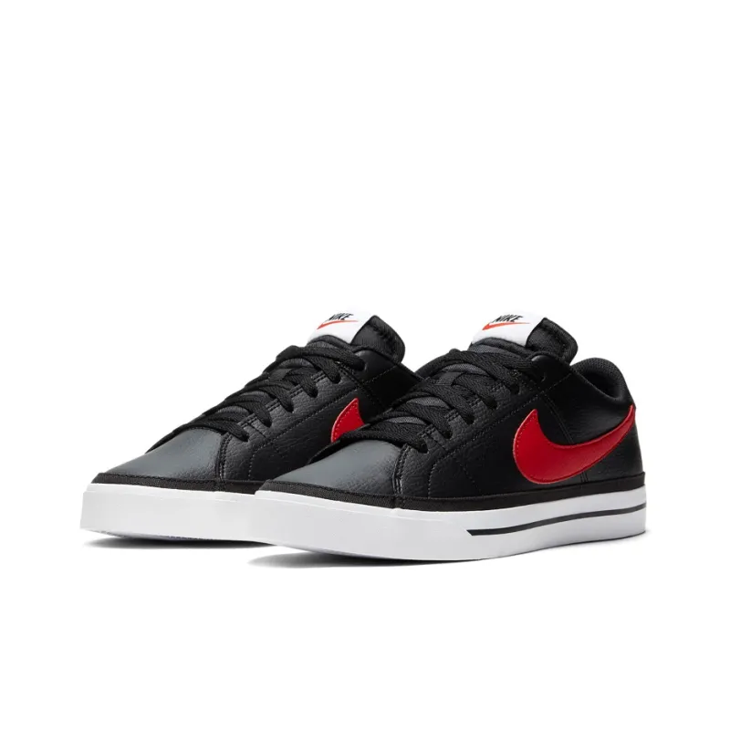 Nike Court Legacy 'Black University Red'-2
