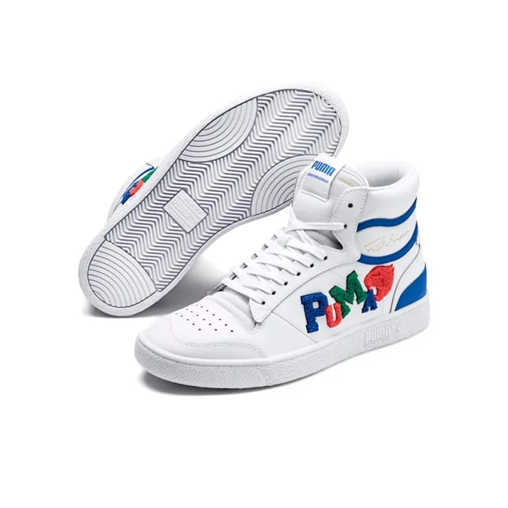 Puma Ralph Sampson Mid 'Badges - White Palace Blue'-2