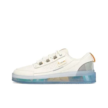 Anta Life Collection 'Silk Road' Lightweight And Wear resistant Low Top Skateboard Shoes Women's White Gray Green