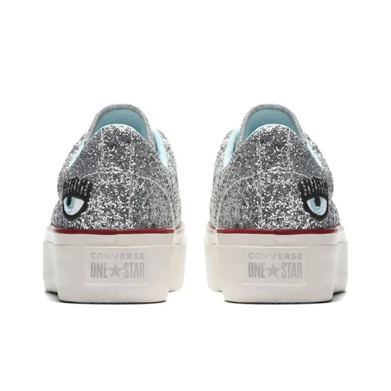 Converse Chiara Ferragni X Women's One Star Platform Ox 'Glitter' Women's-4