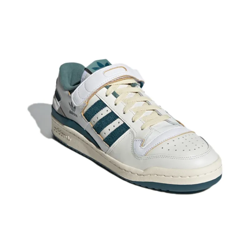 Adidas Forum 84 Low White Wild Teal-2