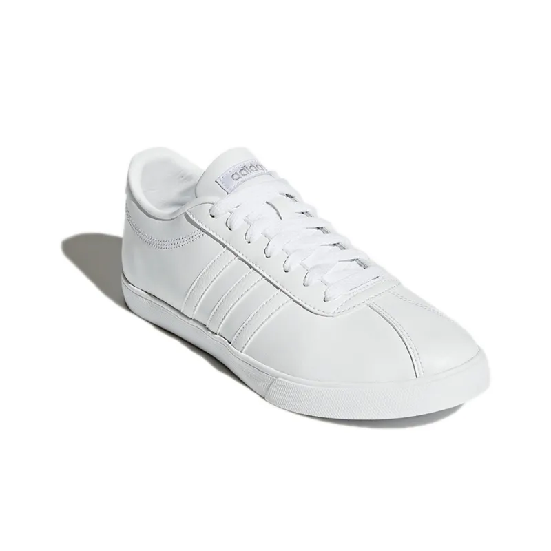 Adidas Neo Courtset Lightweight Low-Top Skateboard Shoes Women's Bright White-2
