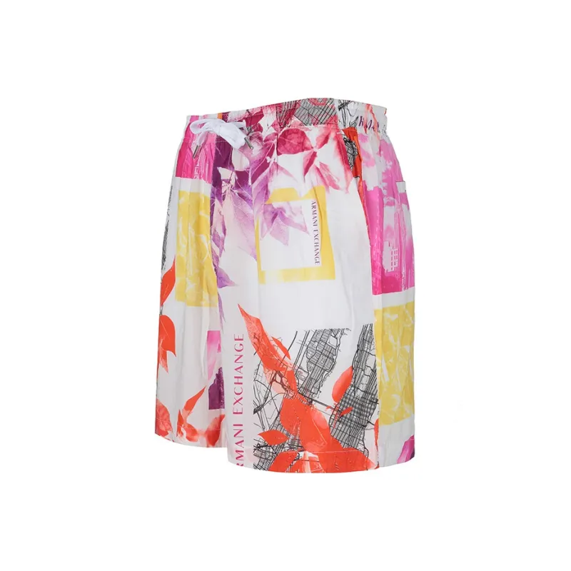ARMANI EXCHANGE Casual Shorts Men White-2