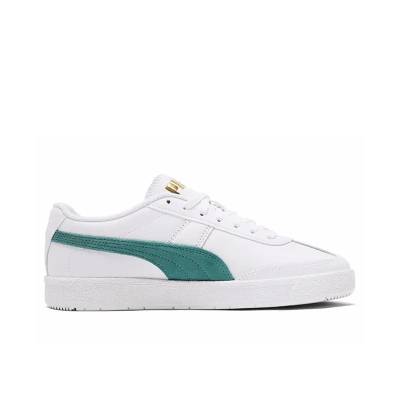 PUMA Oslo City Casual Board Shoes White/Green-1