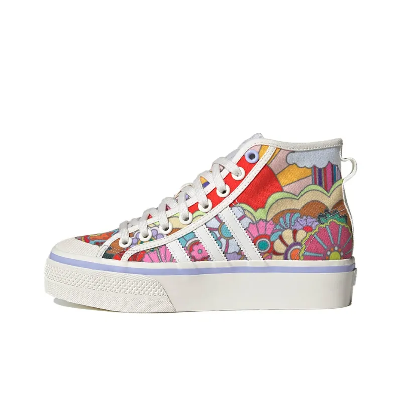 Adidas Nizza Platform Mid Floral Women's-0
