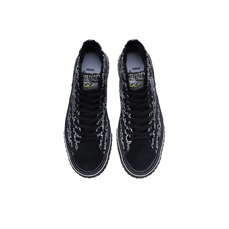 LINING Classic Canvas Hi X Disney 'Black White'-3