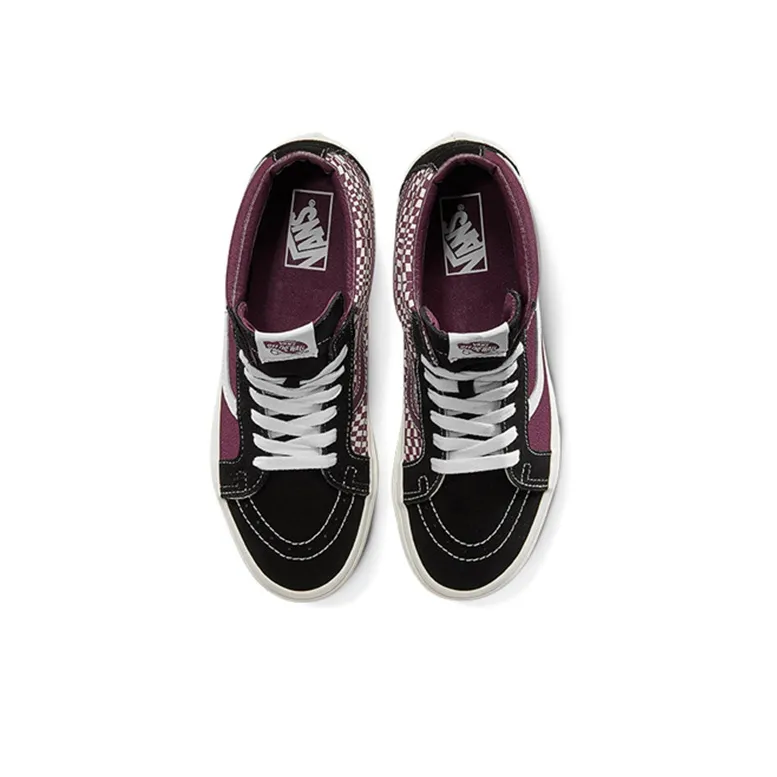Vans SK8 Mid Reissue 'Black/Port Royale'-3