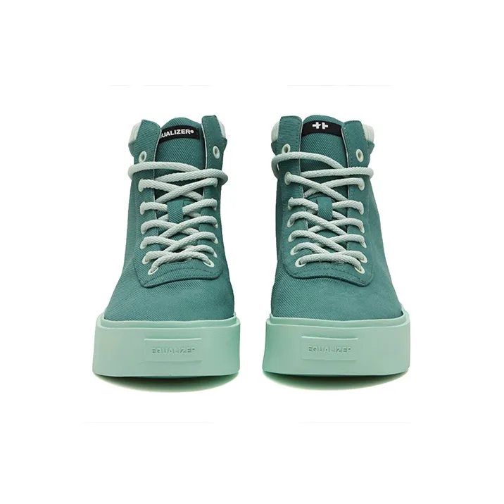 EQLZ EQUALIZER Fault High Skateboard Shoes Unisex Seaweed Color-4