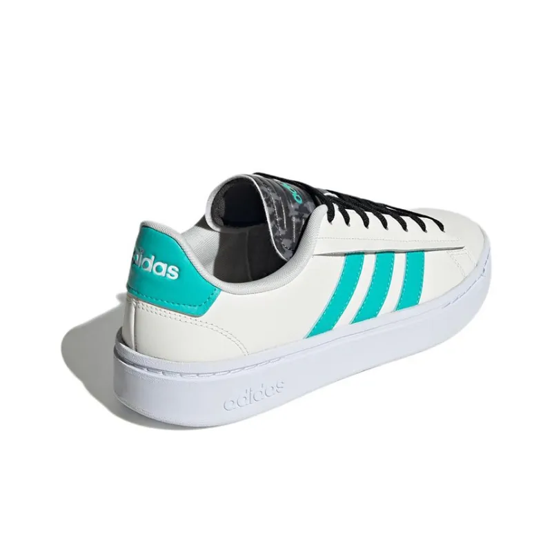 Adidas Neo Grand Court Alpha Camou 'White Green'-3