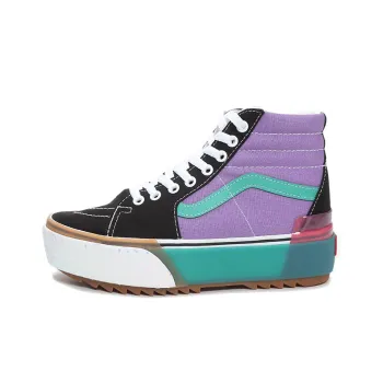 Sk8 Vans Hi Stacked 'Confetti Fairy Wren Sea Green' Women's