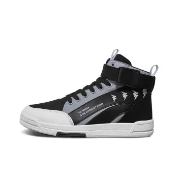 Kappa BANDA Skateboard Shoes Unisex High-Top Black
