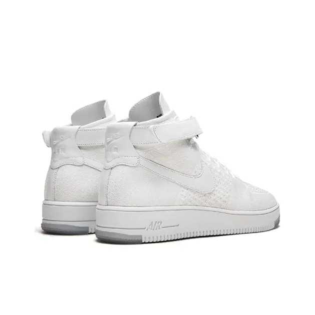 Nike Air Force 1 Ultra Flyknit Mid Triple White-2