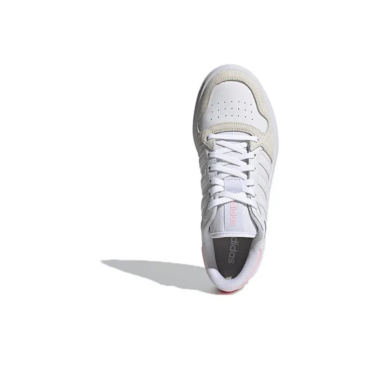 Breaknet Women's Adidas Neo Plus 'White Clear Pink' Women's-4