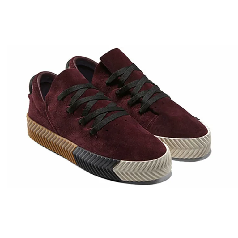 Adidas Aw Skate Alexander Wang Maroon-2
