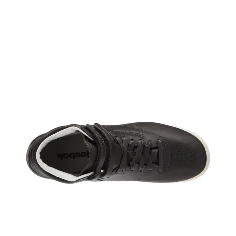 Reebok Freestyle Hi Coverage Slip Resistant Cushioning Lightweight Support High Top Skateboard Shoes Women's Black-2