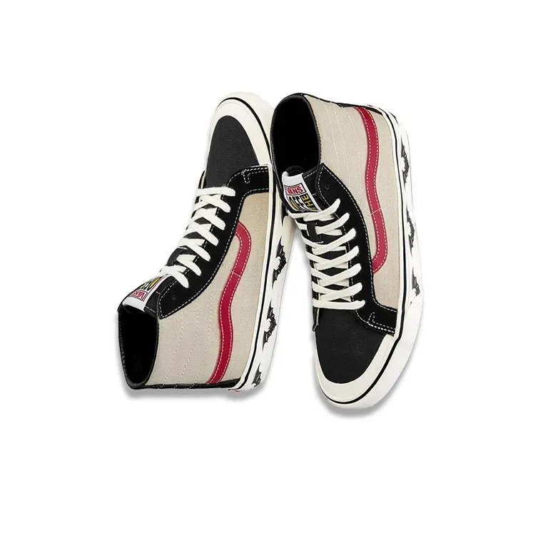Vans SK8 Hi 138 Decon Sf 'Black Grey Pink'-4