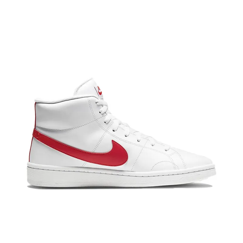 Nike Court Royale 2 Mid White University Red-1