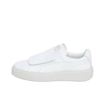 PUMA Basket Platform Big Strap 'White' Women's