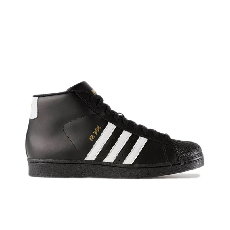 Adidas Pro Model Black/White/Gold Metallic-1