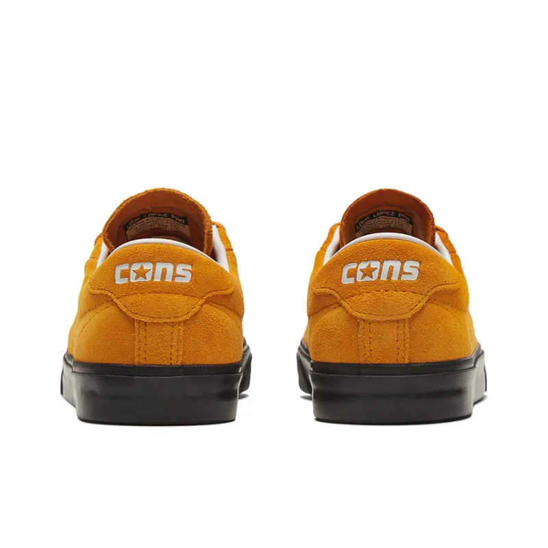 Converse Louie Lopez Pro Mono Classic Suede Saffron Yellow-3