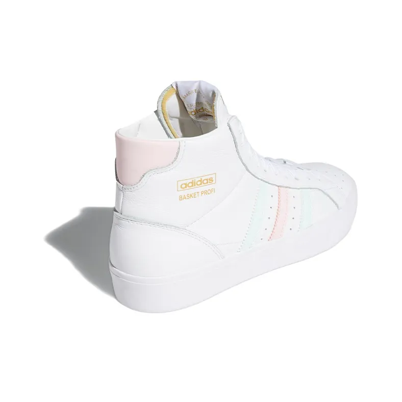 Adidas Basket Profi White Green Pink Women's-3