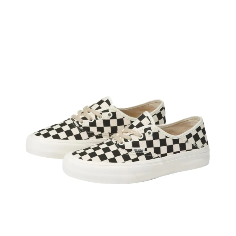 Vans Authentic Checkerboard Black/White-2