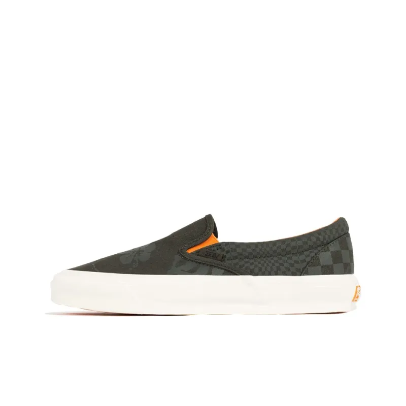 Vans Vault Classic Slip On Lx Porter Black Checkerboard-0
