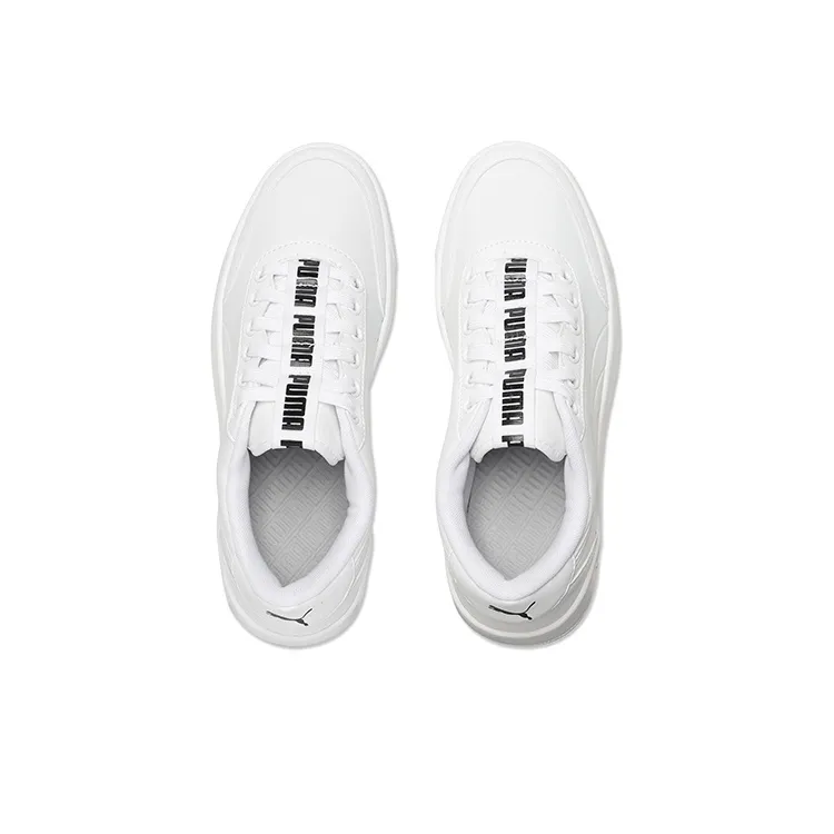PUMA Court Breaker Bold White Casual Board Shoes 'White Black'-3