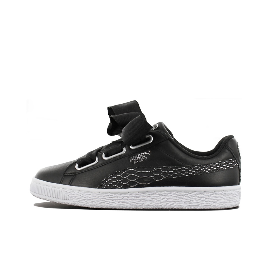 PUMA Basket Heart Oceanaire Black Women s POIZON