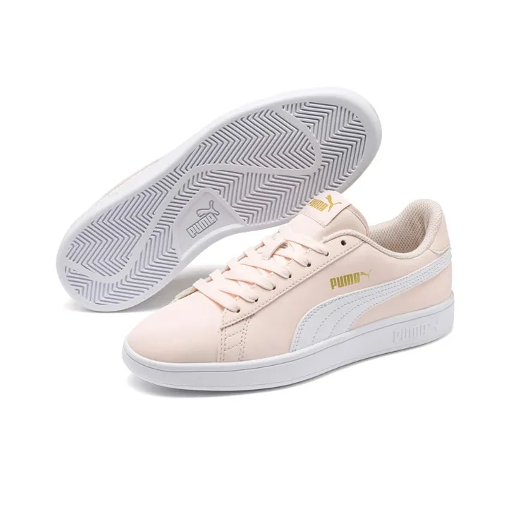 PUMA Smash V2 Buck Pink Casual Skateboarding Shoes-2