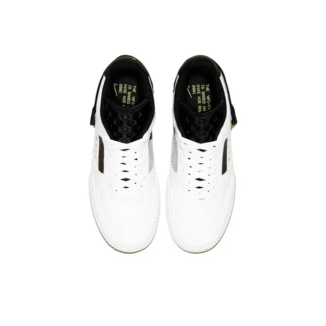 Nike Air Force 1 Type White Black Volt-3