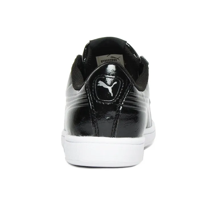 PUMA Vikky Ribbon Patent Black Women's-2