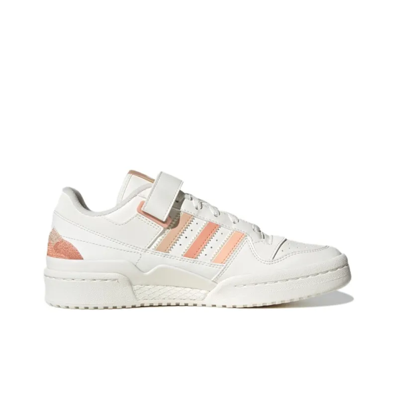 Adidas Forum Low White Light Brown Dark Brown Women's-1