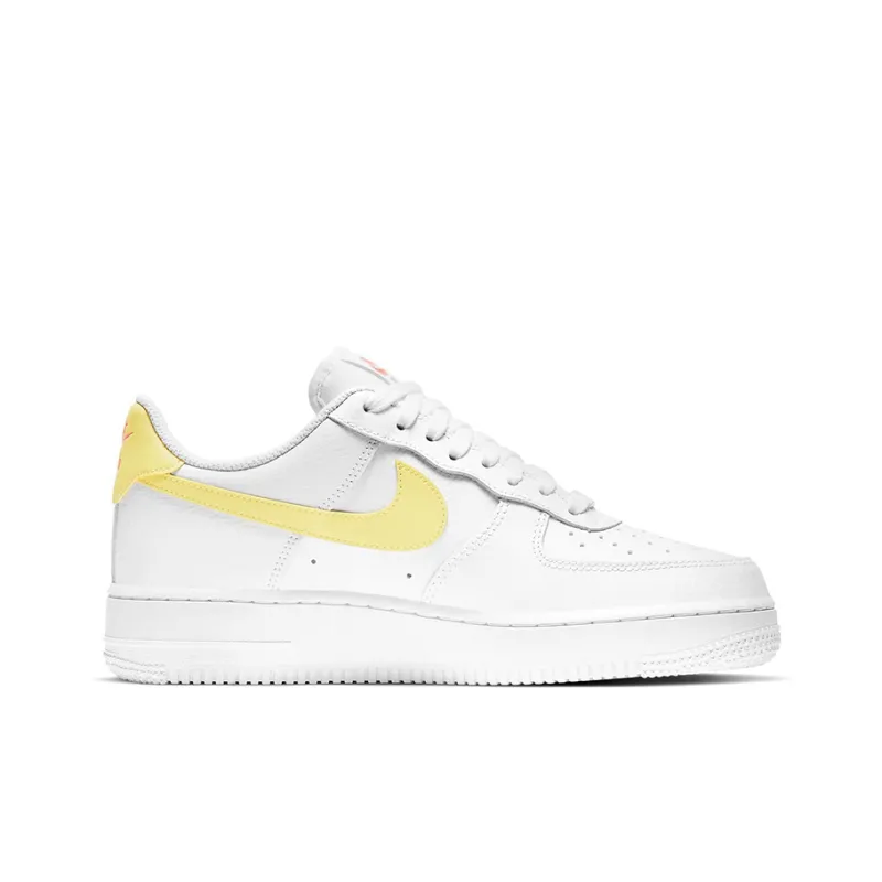 Nike Air Force 1 Low '07 White Citron Women's-1