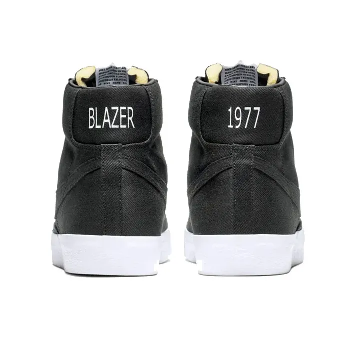 Nike Blazer Mid 77 Canvas Black-3