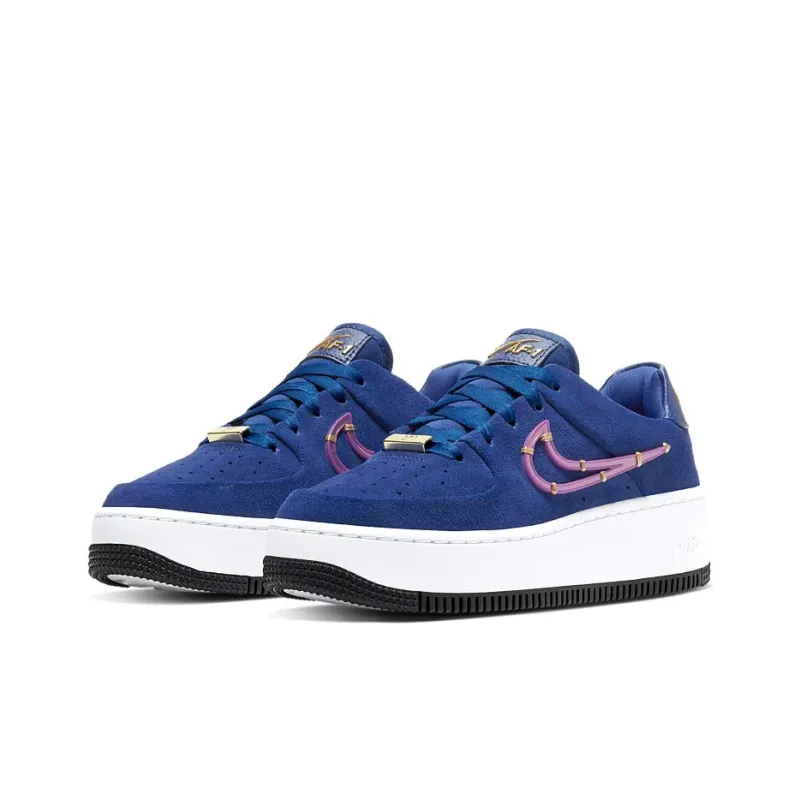 Nike Air Force 1 Sage Low Lx Deep Royal Blue Women's-2